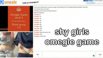 shy girls omegle game (pinkbaby24)