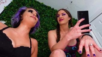 Fiesty Goddess Fina - Stingy Landscaping Smother! Ft Goddess Fina & Terra Mizzu (1080 Hd Quality) (Fiesty Goddess Fina)