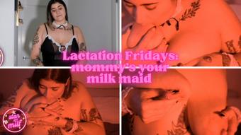 Lactation Fridays: Mommys your milk maid (stargirlmilf)