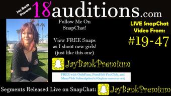 Jay Bank Presents 19 47 Live Snapchat Premium 18Auditions (Jay Bank Presents)