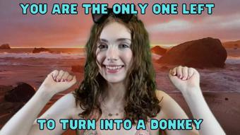 Bartender Turns You Into a Donkey - June 29, 2022 (WetSchoolGirl)