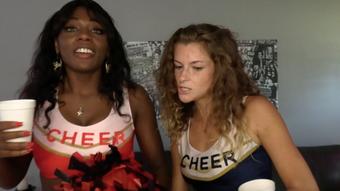 Sexy Cheerleaders Mock Your Tiny Cock (Ginary)