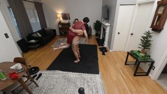 BTS - lift & Carry and belly worship - April 27, 2021 (Lora Cross)