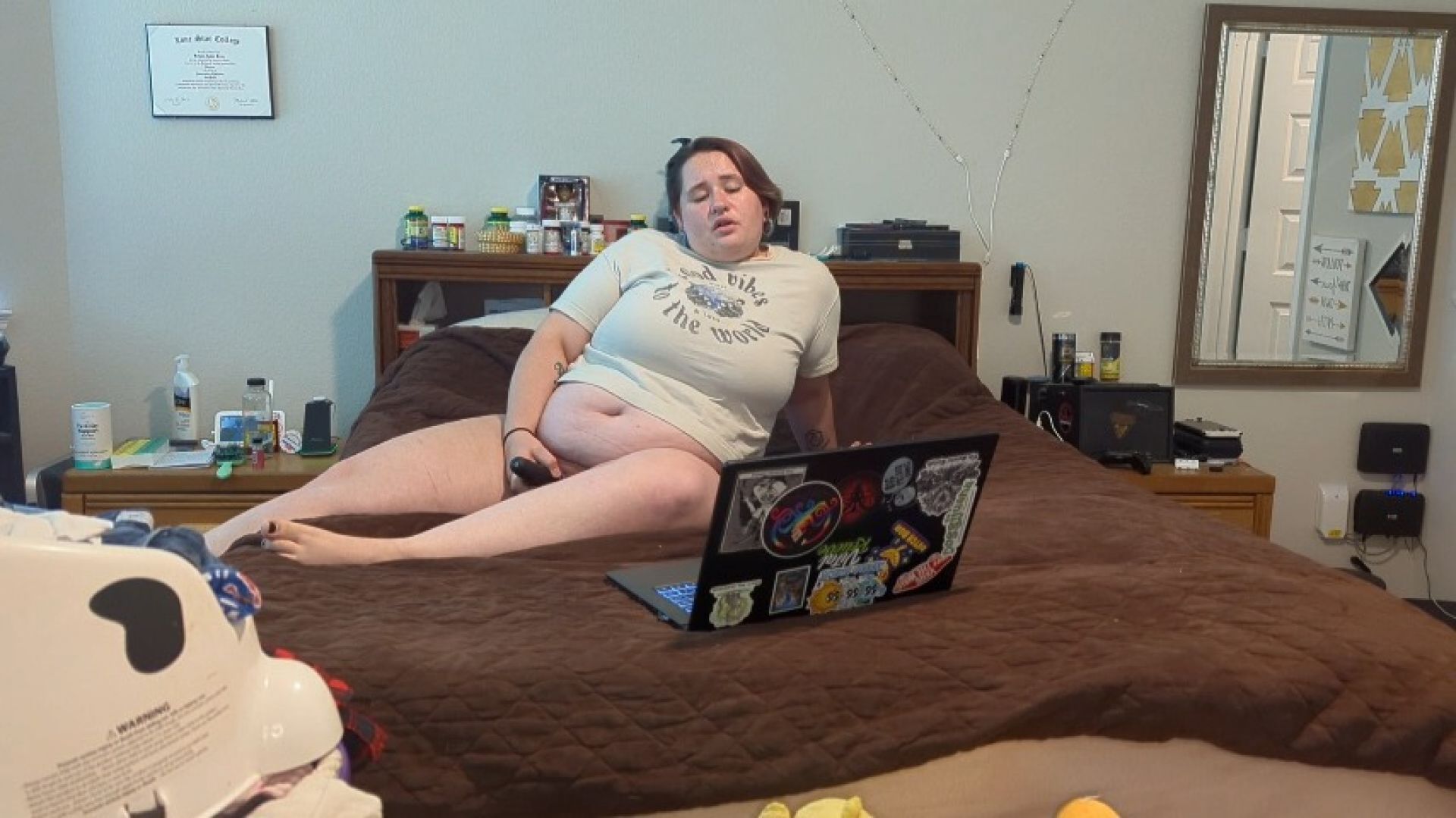 Masturbating to Porn Daddy Sent Me