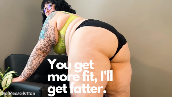 You Get More Fit, I'll Get Fatter - Fit Feeder w/Fat Feedee