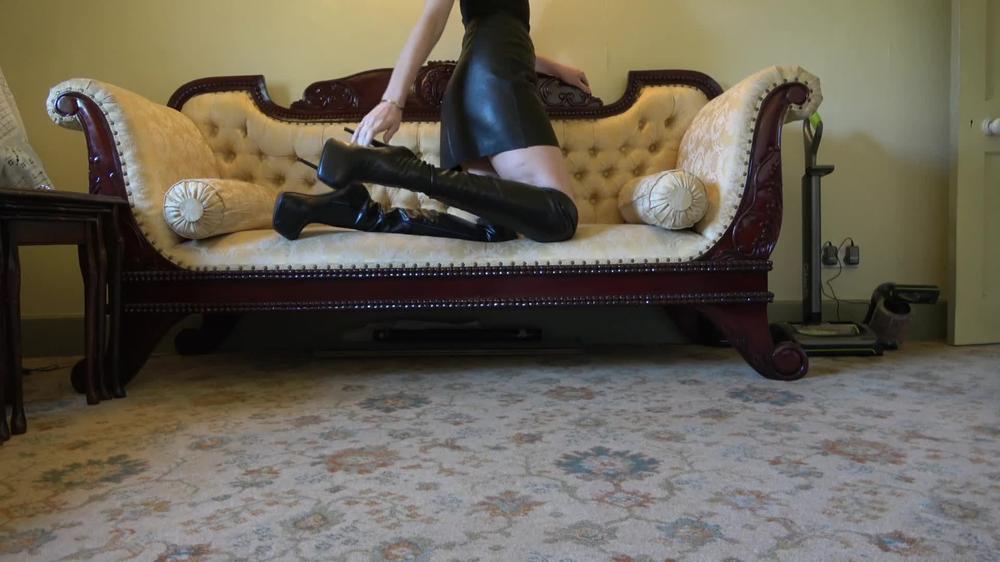 Ariel Anderssen Boot Licking Punishment For My Slave