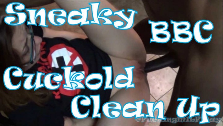 Fuckingmilfmay Sneaky Bbc Kitchen Fuck Cuckold Cleanup