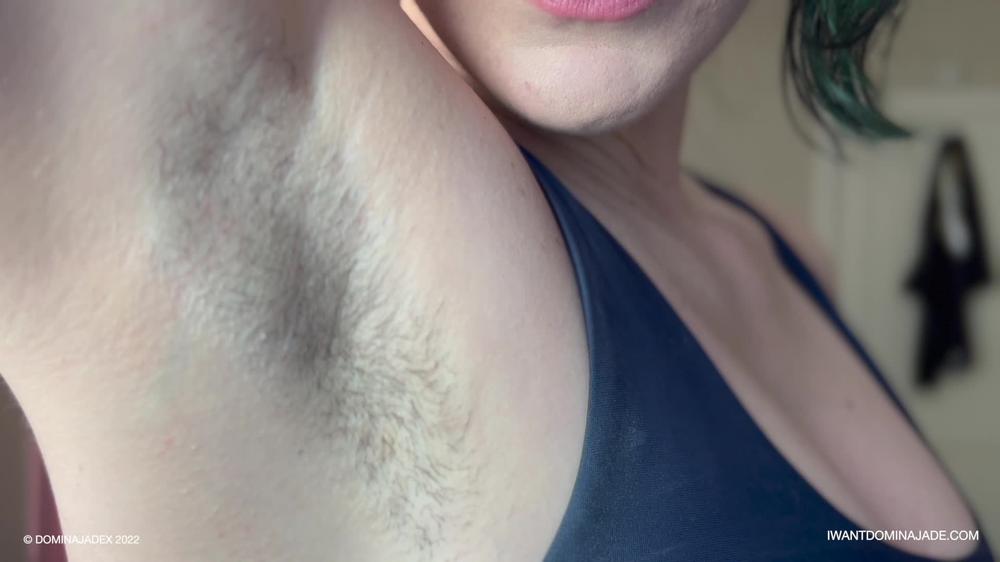 DominaJade - Armpit Humiliation - Home from the Gym