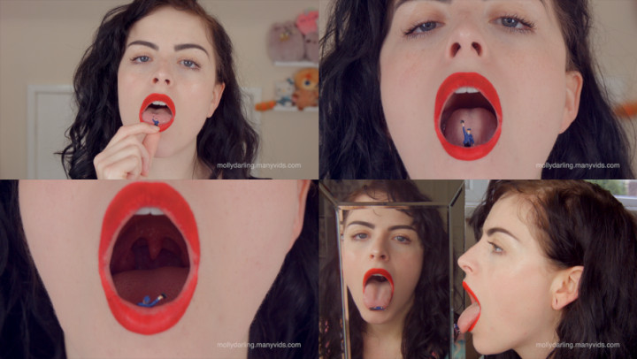 Giantess Threatens Vore - Multiple Angle