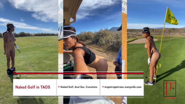 Naked Golf in Taos