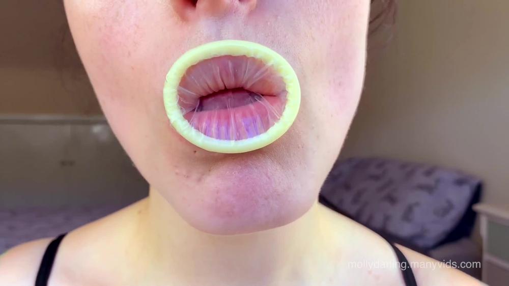 Condom Mouth Play