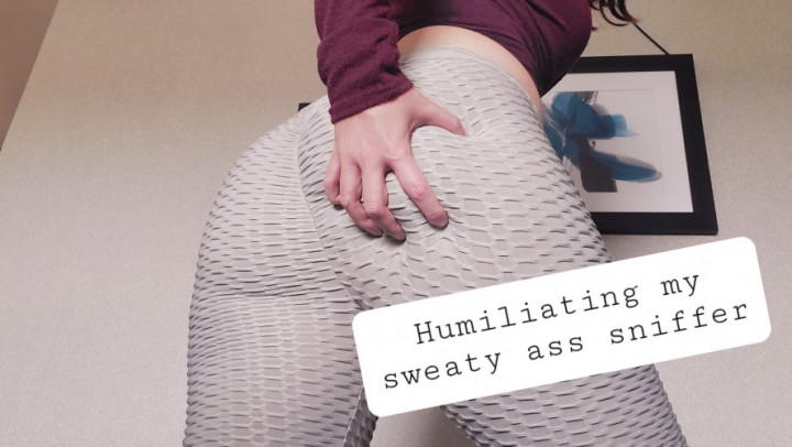 Humiliating my Sweaty Yoga Pants Sniffer - November 14, 2021