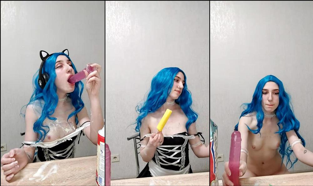 baby and dollyy 578420693 2023 04 23 stream started at 04232023 0609 pm write name on chest 15 remove bra 50 apply ice to nipples 