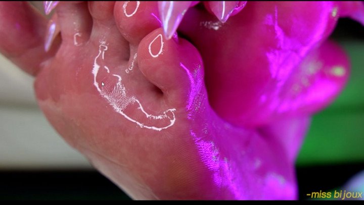 Mistressbijoux Super Oiled Pedicure