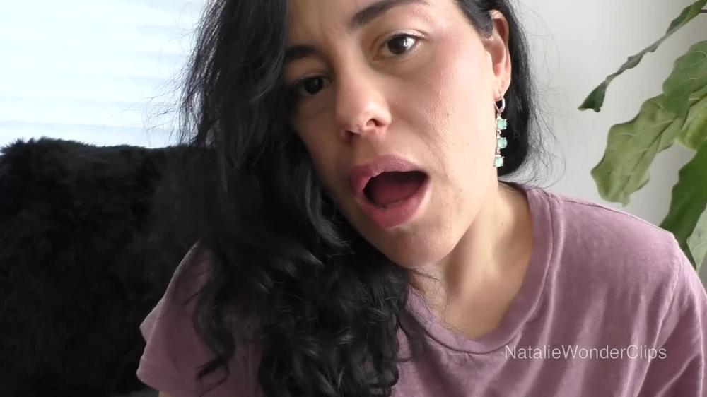 NatalieWonder - Kiss (Pussy) & Tell - How Naughty StepMommy Did It On Your Bed With Your Teacher