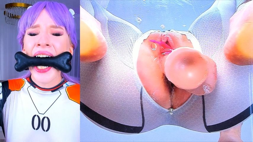 Slave Rei riding and nice squirt flow - November 30, 2022