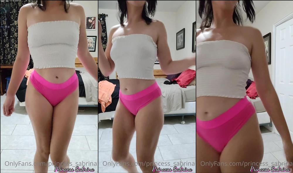 princess_sabrina 12 09 2020 879505844 Just a little teaser for all you losers  I have a tripod that is programmed to follow me a