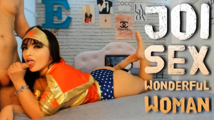 Wonder woman cosplay JOI blowjob and sex - June 08, 2020