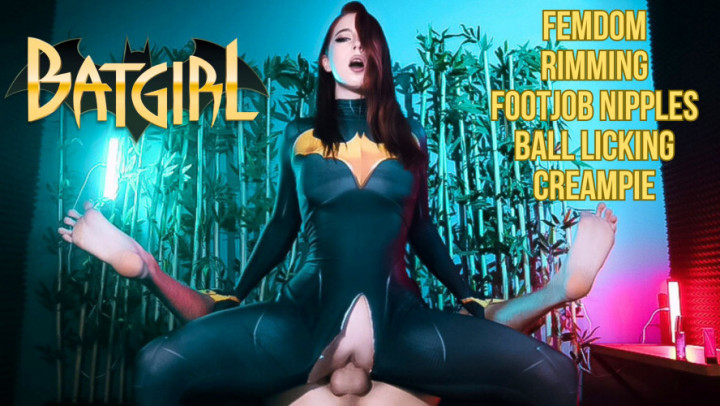 Batgirl caught and punished a panty thief