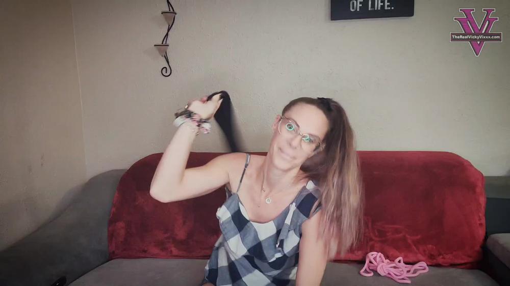 Vicky Vixxx Fetish - Chair tied and tickled by your Teacher