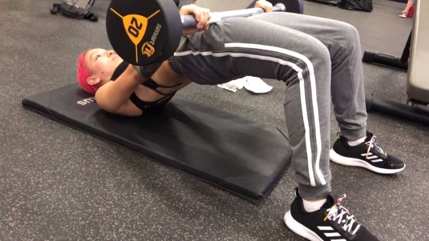 Ariabaker Workout At The Gym