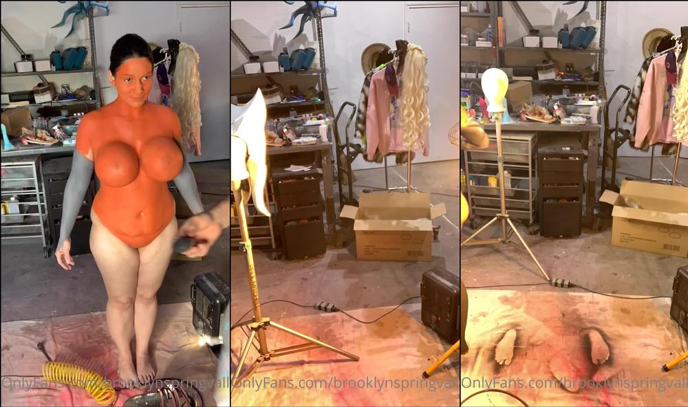 brooklynspringvalley 03 03 2021 2045794582 Hereâs a flashback to when I was getting my big jugs (among other things) painted for my