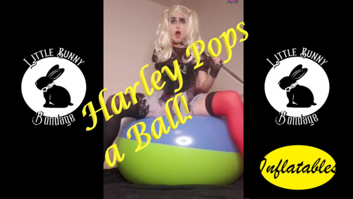 Harley Quinn Pops a Ball - Nov 8, 2021
