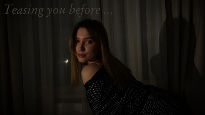 Teasing you sensual and slow