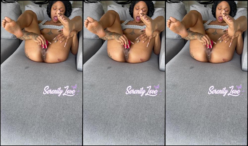 Renity Love - Rose Toy Pretty Black Pussy - Manyvids