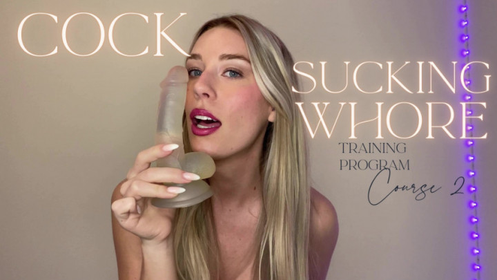 Cock Sucking Training Program - Course 2