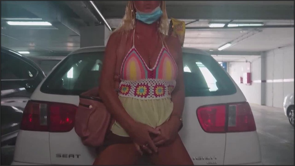 Natalie K Public Masturbation Fingering In Carpark 2022