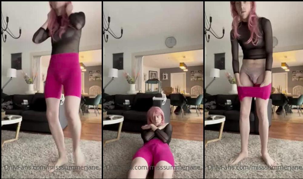 misssummerjane 02 12 2022 2703509243 sissy work out it s important to keep yourself in