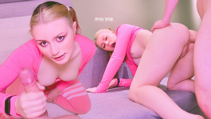 Trainer destroyed my ass and fed me cum