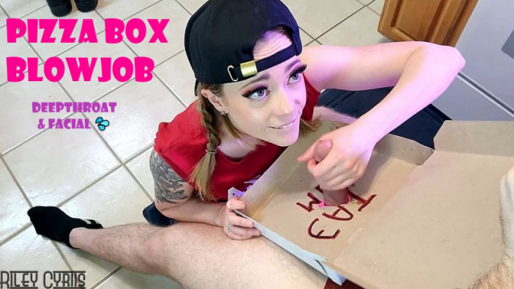 Pizza Box Blowjob