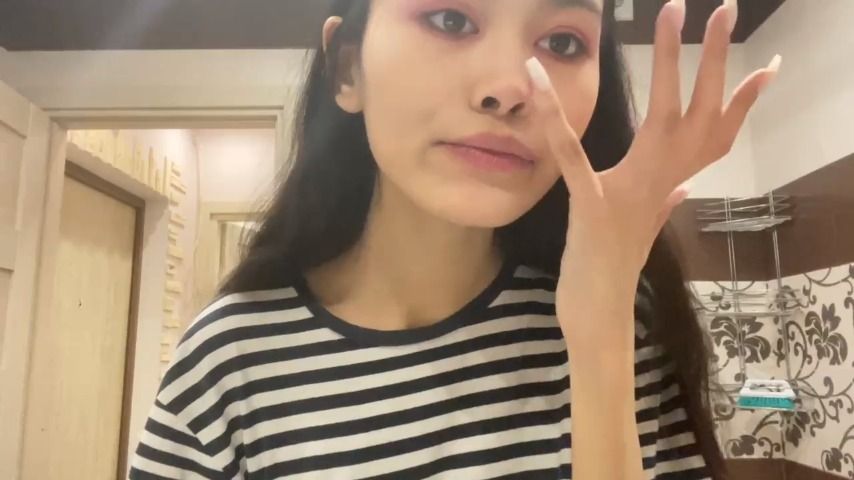 Makeup before meeting with you - April 15, 2021