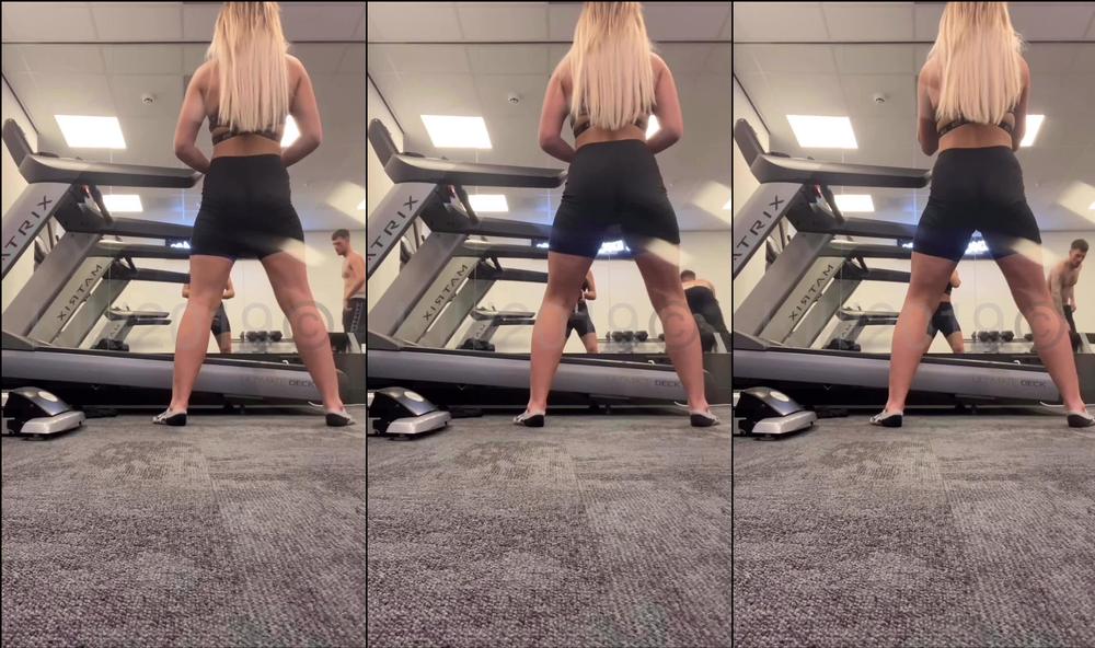 britishtinderblondie 03 03 2020 166403495 Squad in the gym look at that ass, more to come later wouldnât be fun without w flash 