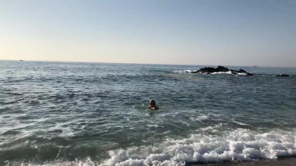 iviroses 06 09 2019 58165023 naked swimming exclusive clip in my onlyfans oily and naked in the sea