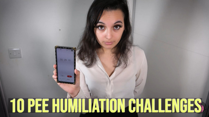 10 Pee Humiliation Challenges