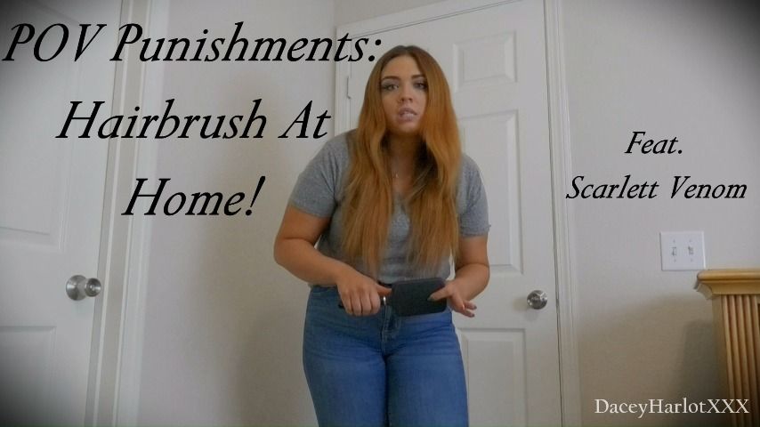 POV Punishments: Hairbrush At Home - September 03, 2021