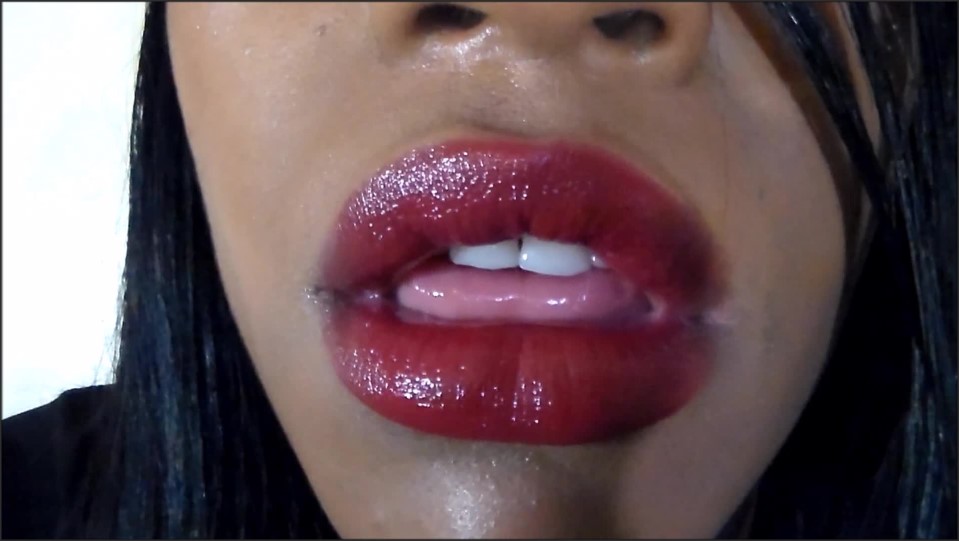 Goddess Ashanti Weak For Big Red Lips