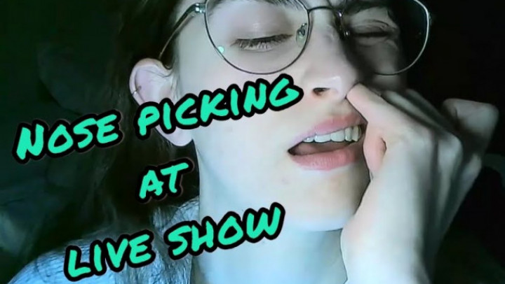 FETISH NOSE PICKING, PLAY WITH MY SNOTS