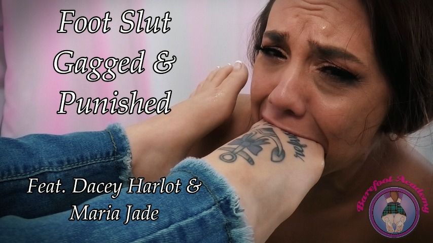 Foot Slut Gagged & Punished MOV - June 09, 2022