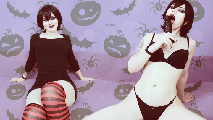 JOI:Mavis Dracula's the best halloween with a handsome human
