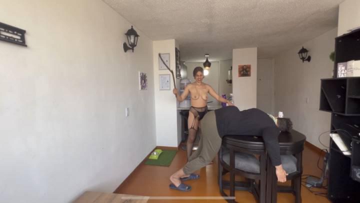 destroying husband's ass as punishment - November 13, 2022