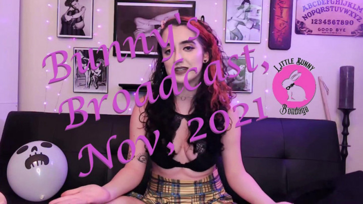 Bunny's Broadcast November - Nov 5, 2021