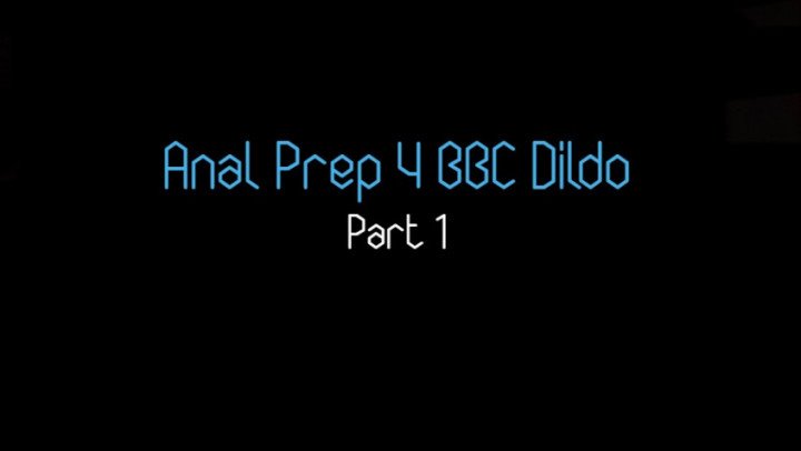 Goddesszora Anal Prep 4 Bbc Dildo