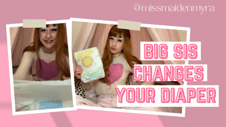 Pervy Big Sister Changes Your Diaper