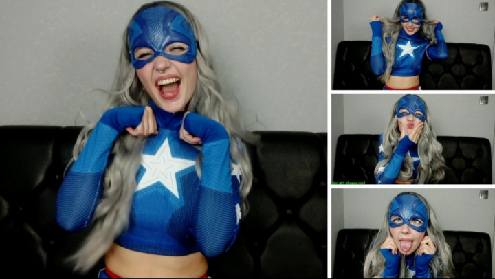 StarGirl cosplay - ahegao fun - Aug 25, 2021
