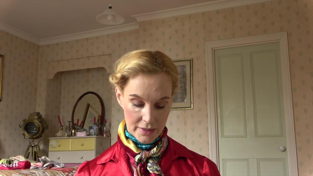 Ariel Anderssen Auntie Spots Your Silk Scarf Lust