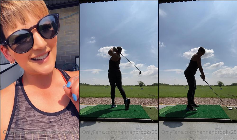 hannahbrooks25 163841088 2021 06 30 How my golf practice went today Xxx